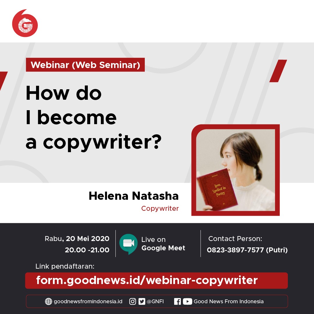 Kelas GNFI: How Do I Become a Copywiter?