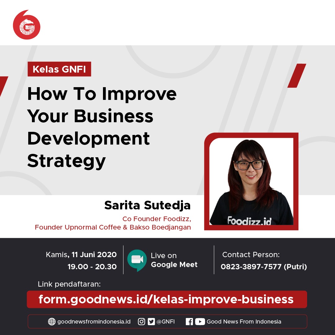 Kelas GNFI: How to Improve Your Business Development Strategy