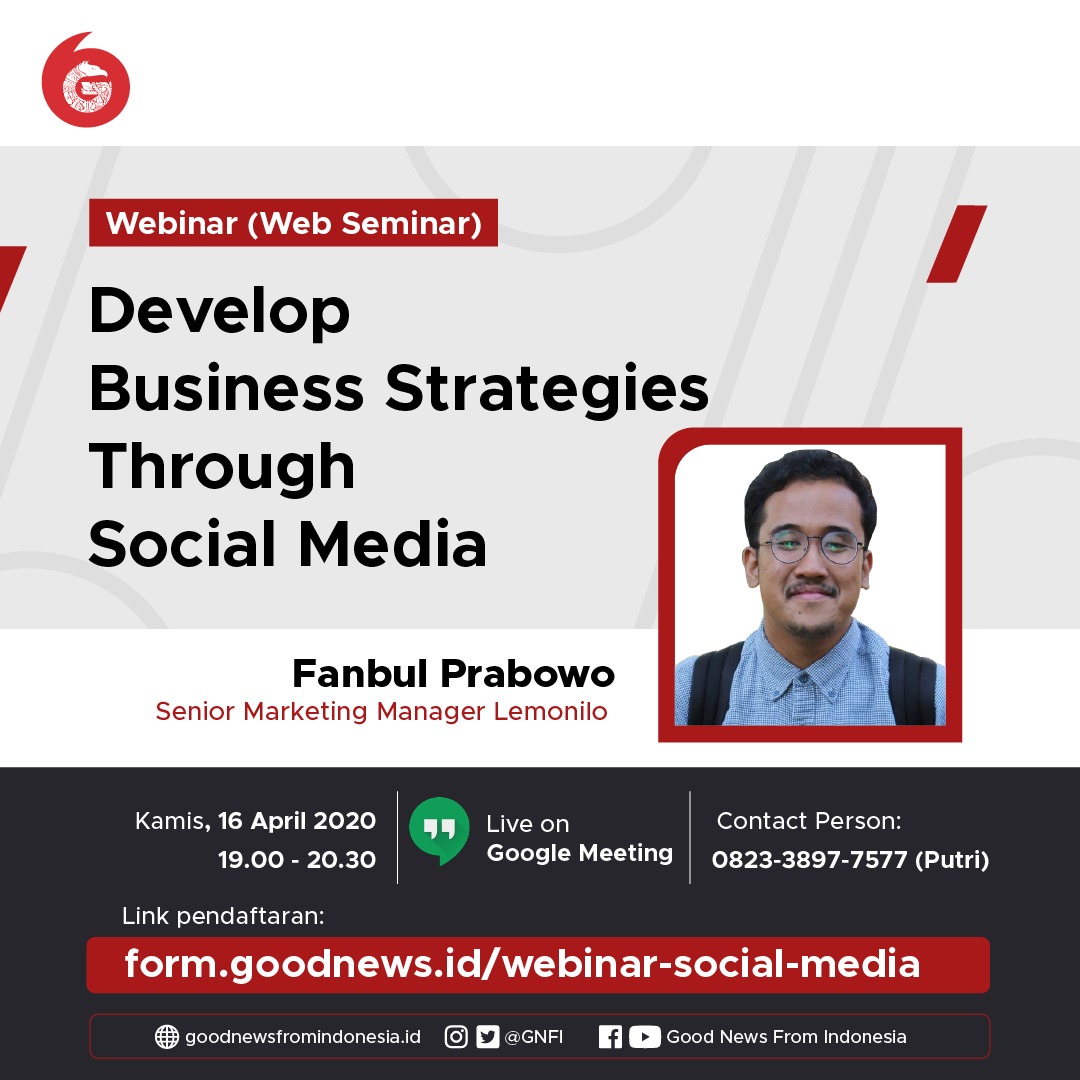 Kelas GNFI: Develop Business Strategies Through Social Media